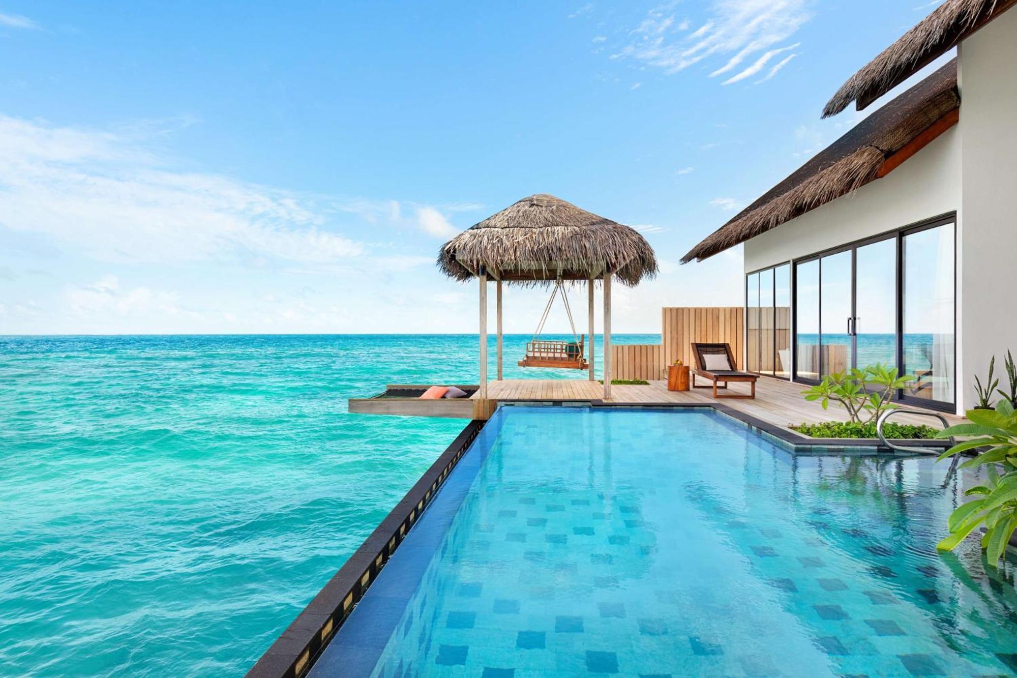Villa de 2 dormitorios - Piscina sobre el agua